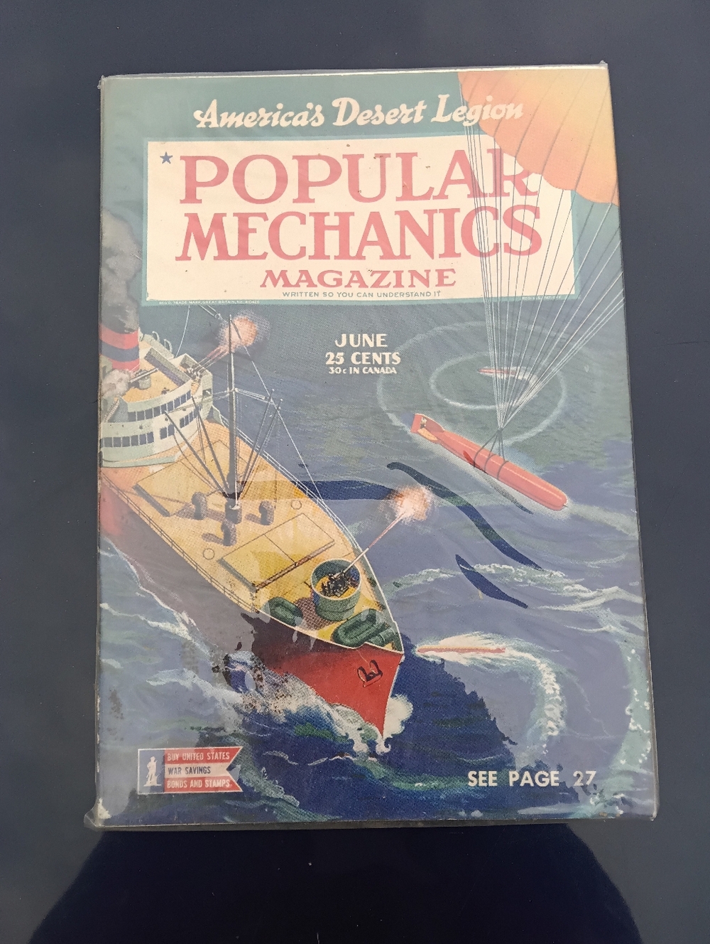 America's Desert Legion Popular Mechanics Magazine June 1943